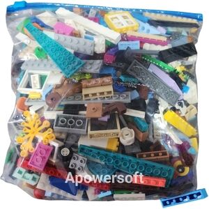 Lego Misc Lot Assorted One Gallon Zip Bag #4